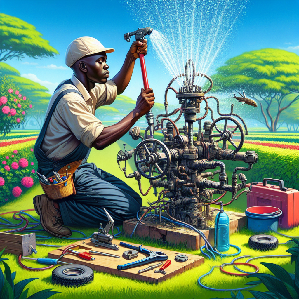 Sprinkler system repair service Zimbabwe