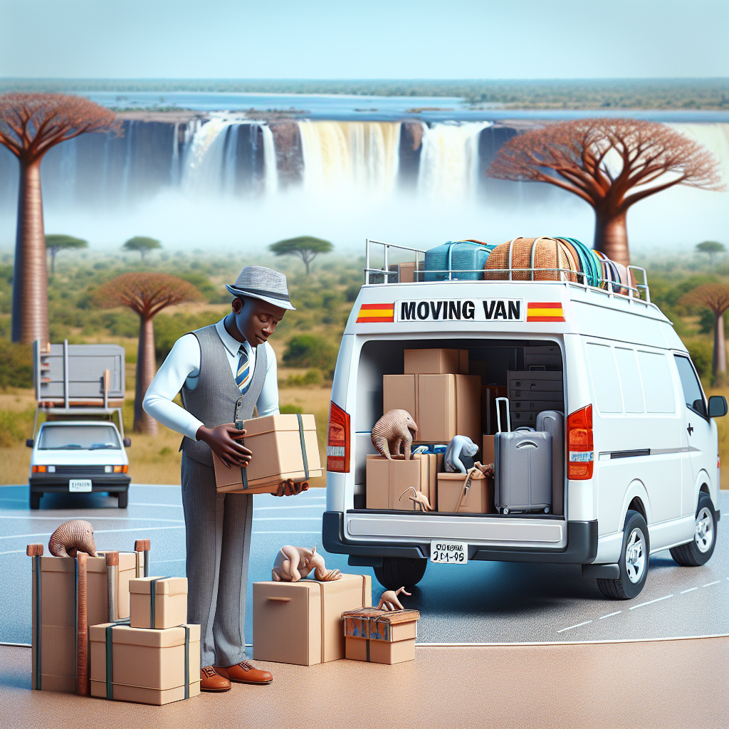 Moving van service Zimbabwe