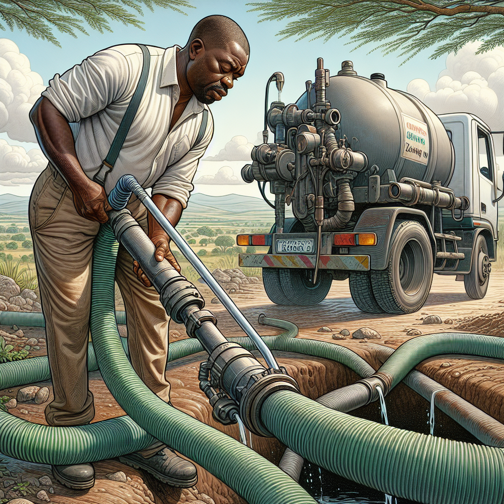 Septic tank pumping service Zimbabwe