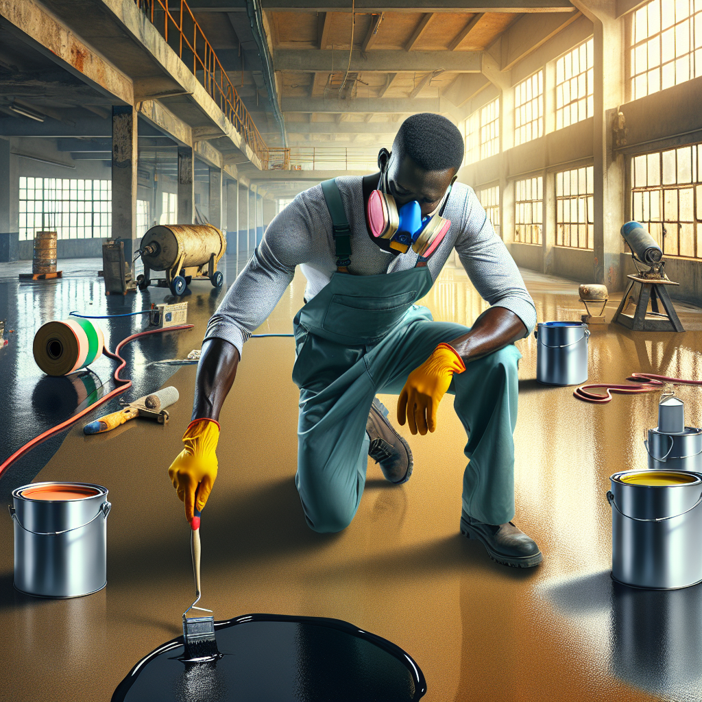 Epoxy floor coating service Zimbabwe