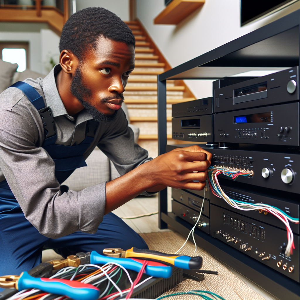 Audio‑visual rack installation service Zimbabwe – Maricho